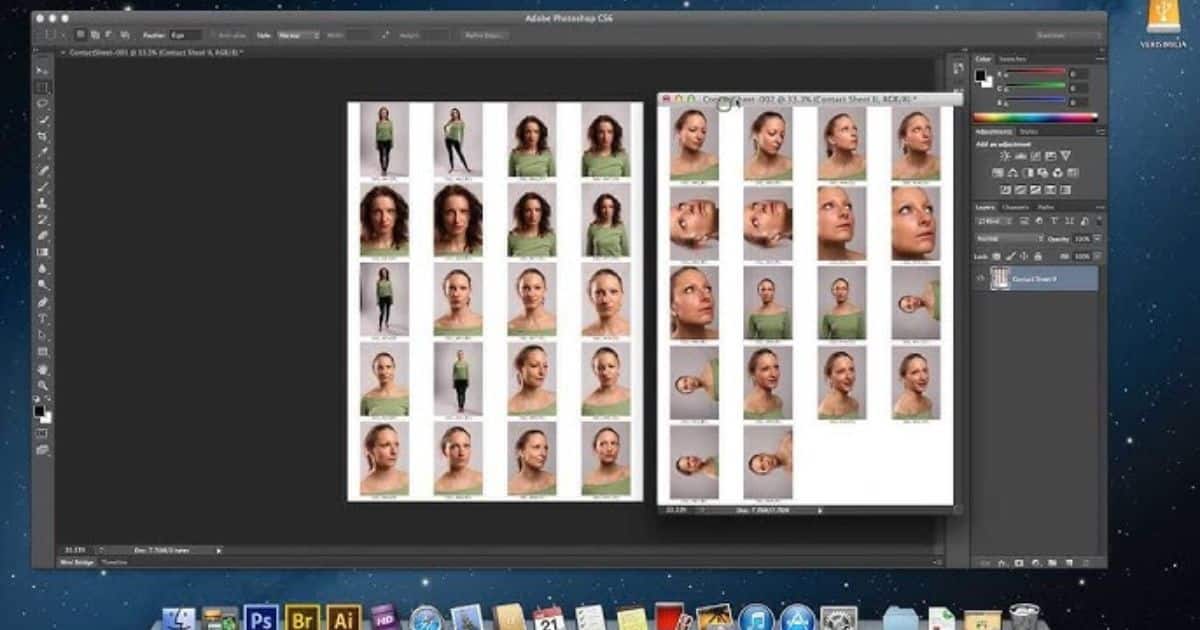 How to Make a Contact Sheet in Photoshop?