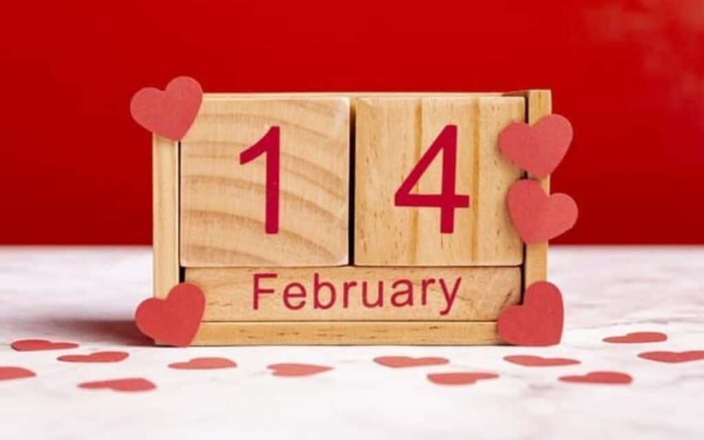 Why is Valentine's Day celebrated on February 14th?