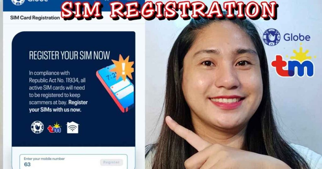 TM Sim Registration ID Requirements